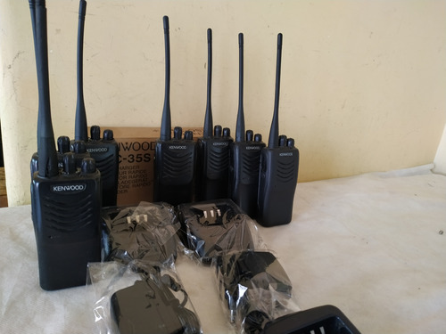 2:handy Uhf Kenwood Tk3000-1 + Dos Baterías Usados Completos