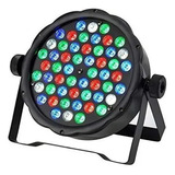 Foco Slim Par 54 Led Rgbw Luces De Fiesta