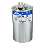 Bojack 55+5uf 55/5mfd ±6% 370v/440v Cbb65 Condensador De Arr