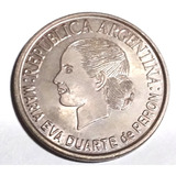 Moneda Conmemorativa Eva Perón Año 2002