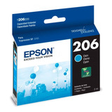 Cartucho Epson 206 Original Cian