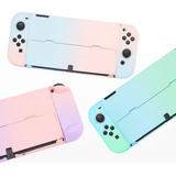 Case Funda Pastel Protector Negro Para Nintendo Switch Oled