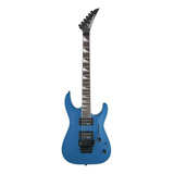 Guitarra Eléctrica Jackson Js Series Js32 Dka Dinky De Álamo Bright Blue Brillante Con Diapasón De Amaranto