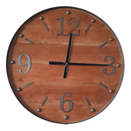 Reloj Grande Industrial Vintage 90 Cm- Marca Utila