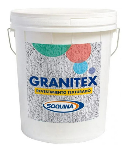 Granitex Grano Fino Blanco 4 Galón Soquina Mimbral