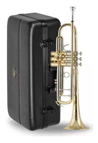 Trompeta Lincoln Winds Lwtr1402 En Sib Estuche Caja Cerrada