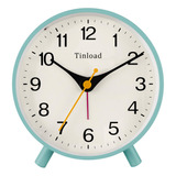 Tinload Reloj Despertador Analogico Retro Antiguo De 4,5 Pul
