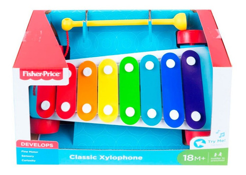 Fisher-price Xilófono Clásico Juguete Instrumentos Musicales