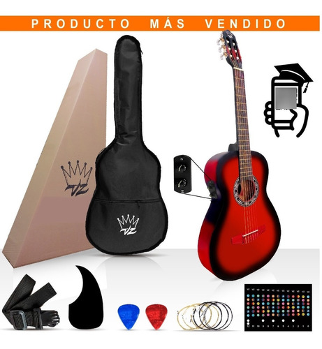 Paquete Guitarra Electroacústica Brx Varios Colores