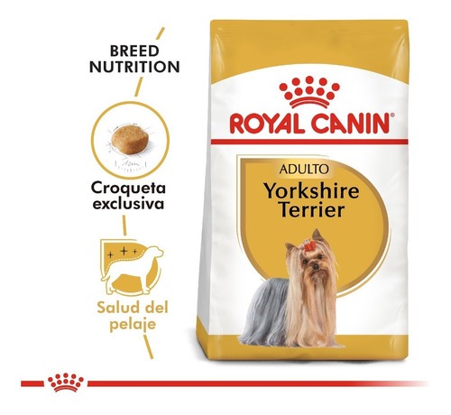 Royal Canin Yorkshire Terrier Adulto X 3 Kg - Drovenort -