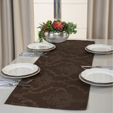 Caminho Trilho De Mesa Decorativo Jacquard 1,40m X 0,40m