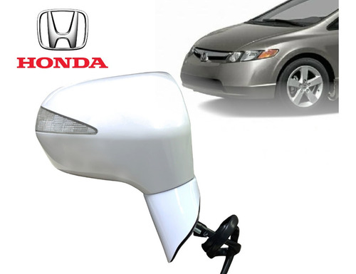 Retrovisor Derecho Para Honda Civic 2009 Con Luz  Foto 3