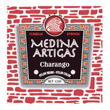 Encordado Medina Artigas Charango Set 1220 Nylon Negro 53