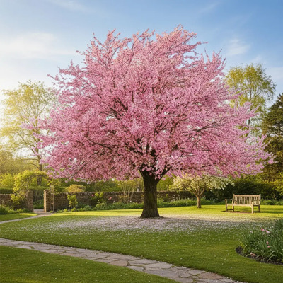 Árbol Cerezo Sakura Japonés 1m Aprox. Incluye Fertilizante | Meses sin interés