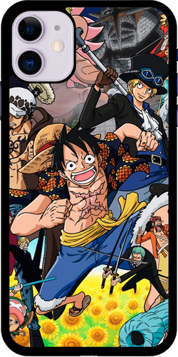 Funda Celular Anime Manga One Piece Luffy Y Amigos
