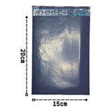 Envelope Plástico Segurança C/ Bolha 15x20 Eco Lacre - 500 U