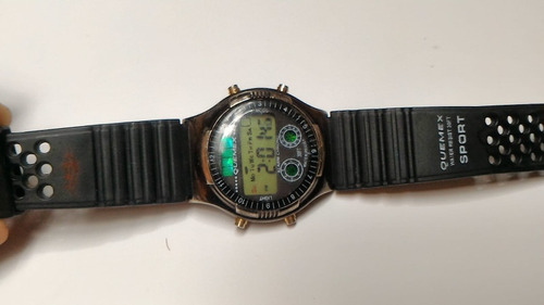 Reloj Antiguo Quemex Digital Años 80's 