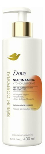 Dove Sérum Corporal Tono Uniforme Con Niacinamida Que