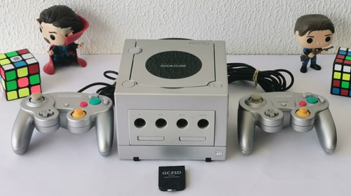 Console Nintendo Gamecube Prata Dol-101 Mod Picoboot