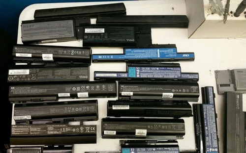 Lote Bateria Notebook Usadas 50 Unidades Várias Marcas 18650