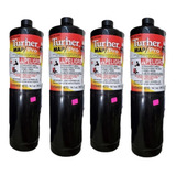 Turner Negro Gas Propano Soldar Refrigeración 4 Latas 400 Gr