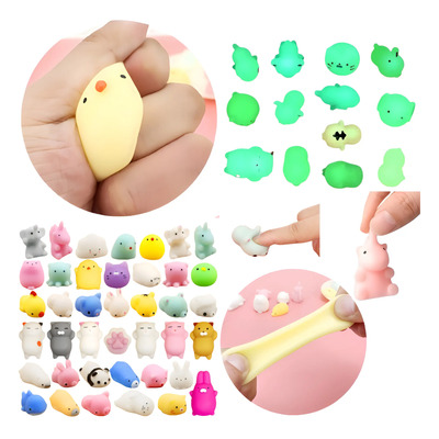 60 Squishy Luminoso Kawaii Antiestres Mochi Juguete | MercadoLibre
