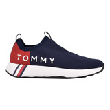 Tenis Mujer Tommy Hilfiger Aliah Casuales Deportivo Moda Azu