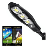 Refletor Led Solar 500w Iluminação Potente Para Ruas Paredes