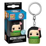 Funko Llavero Nezuko Kamado Special Edition Demon Slayer Color Verde Lima