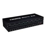 Matrix Switch De Video Hdmi 4k 8 X 8 Hdmi - 8x8 V1.4