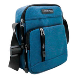 Morral Bandolera Hombre Mujer Compartimientos Anti Robo New