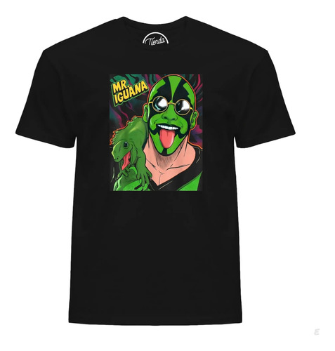 Playera Mr. Iguana Luchador 3 Poster Aesthetic T-shirt
