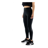 Leggins Tela Fria Anticelulitis Talle Medio Alt Negro Cuerin