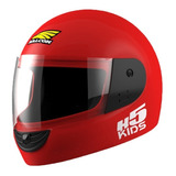 Casco Moto Niño Niña Halcon H5 Kids Integral + Stickers -sti