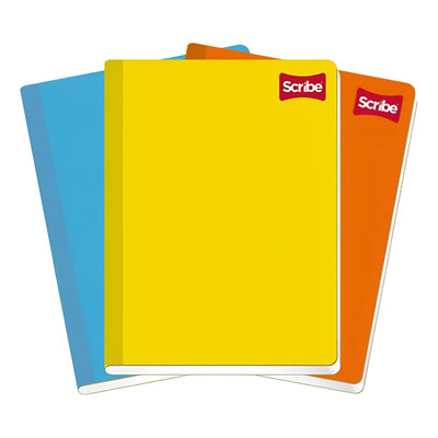 5 Cuadernos Scribe Colegial Clasico Hojas Blancas Sin Margen Multicolor | Meses sin interés