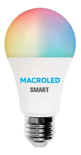 Lampara Led  E27 12w. Rgb-smart +wifi Macroled