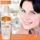 Cosmoblock Fps75 Com Dmae 18hs Proteção Cosmobeauty 100ml