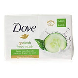 Dove Go Fresh De Belleza Jabón De Barra, Fresco Humedad Fres