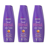 Aussie Total Miracle Collection 7n1 Shampoo 360ml Kit C/3