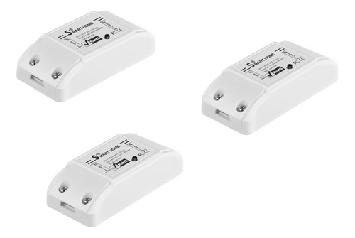 Pack 3 Switch Electrico Wifi Interruptores Smart  Domótica
