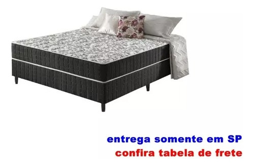 Cama Box Conjugada Espuma Solteiro Solteirão Viuva Casal