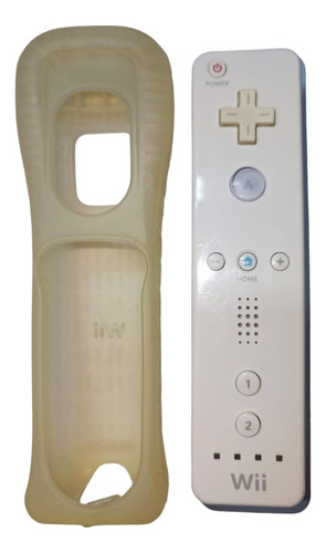 Wii Mote Blanco + Funda De Silicona De Regalo