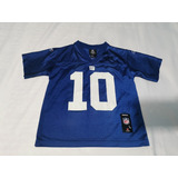 Jersey Nfl L Infantil 7 Años Gigantes Ny Manning 