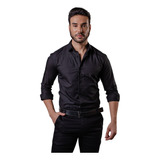 Camisa Social Masculina Slim Fit Manga Longa Premium Luxo 