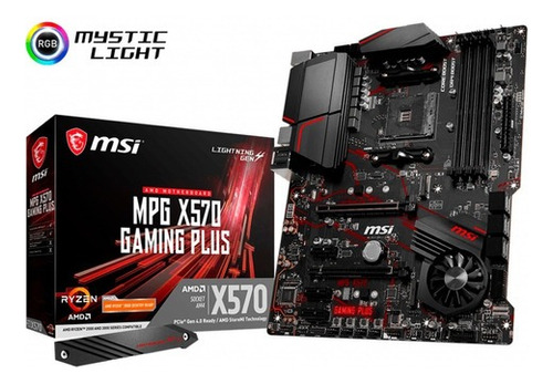 Msi Mpg  X570 Gaming Plus Rgb 3.1 M.2 Am4 Crossfire Ddr4 Oc