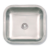 Bacha Cocina Mi Pileta Simple 102ec 37x35x15 Ac.inox.