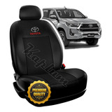 Funda Asiento Simil Cuero Toyota Hilux Cab. Simp. Desde 2015