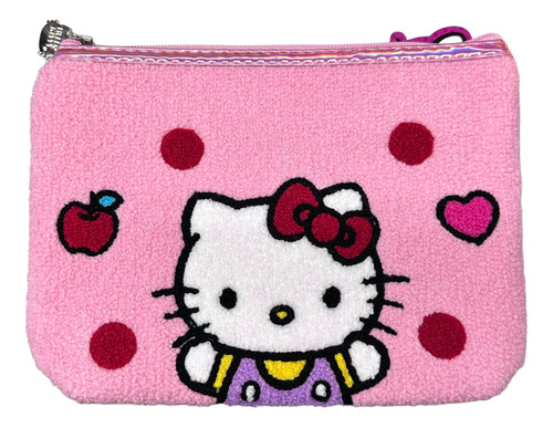 Estuche Cosmetiquero Hello Kitty Sanrio Textura Peluche