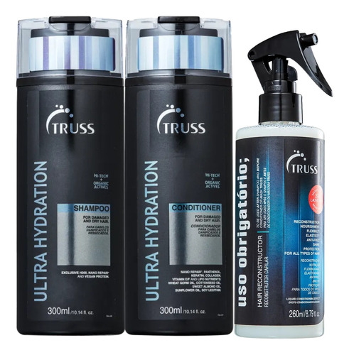 Kit Shampoo + Condicionado Truss Hydration + Uso Obrigatório