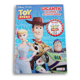 Toy Story 4 Gigantic - Libro Para Colorear De 224 Páginas,.